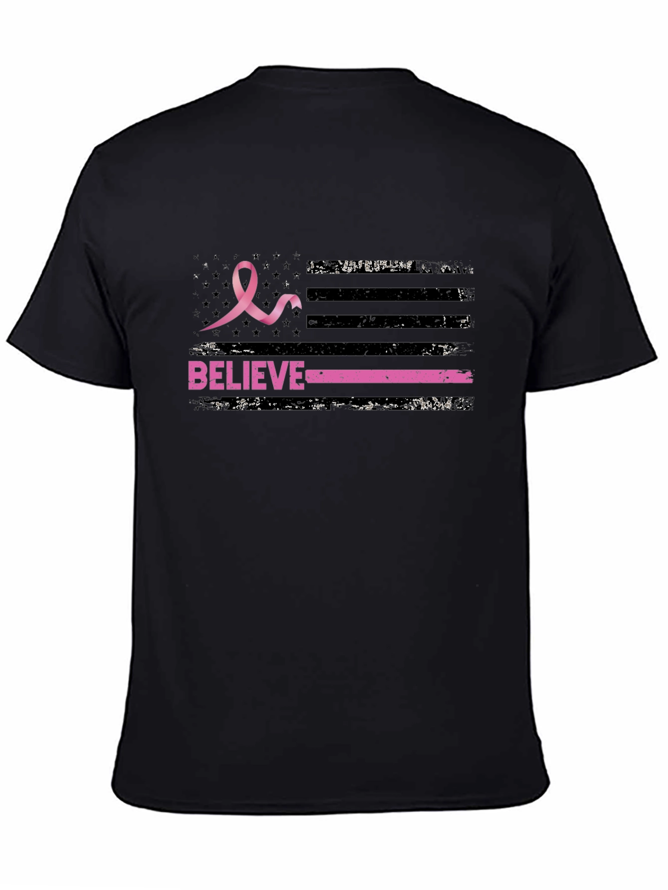 Believe Breast Cancer Awareness T-Shirt