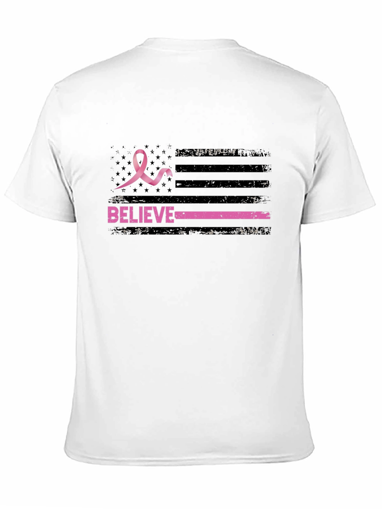 Believe Breast Cancer Awareness T-Shirt