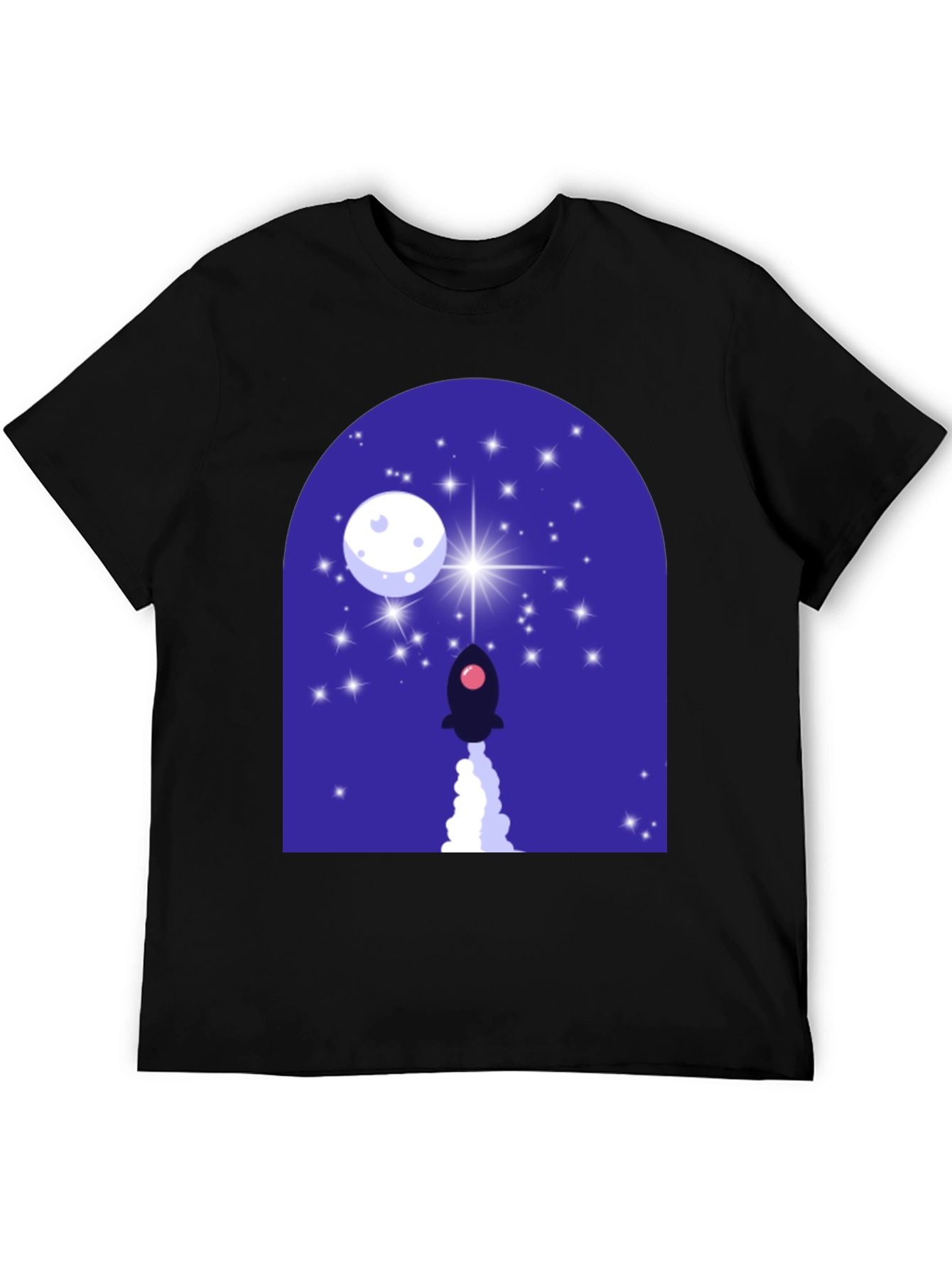 Rocket Launch Graphic T-Shirt