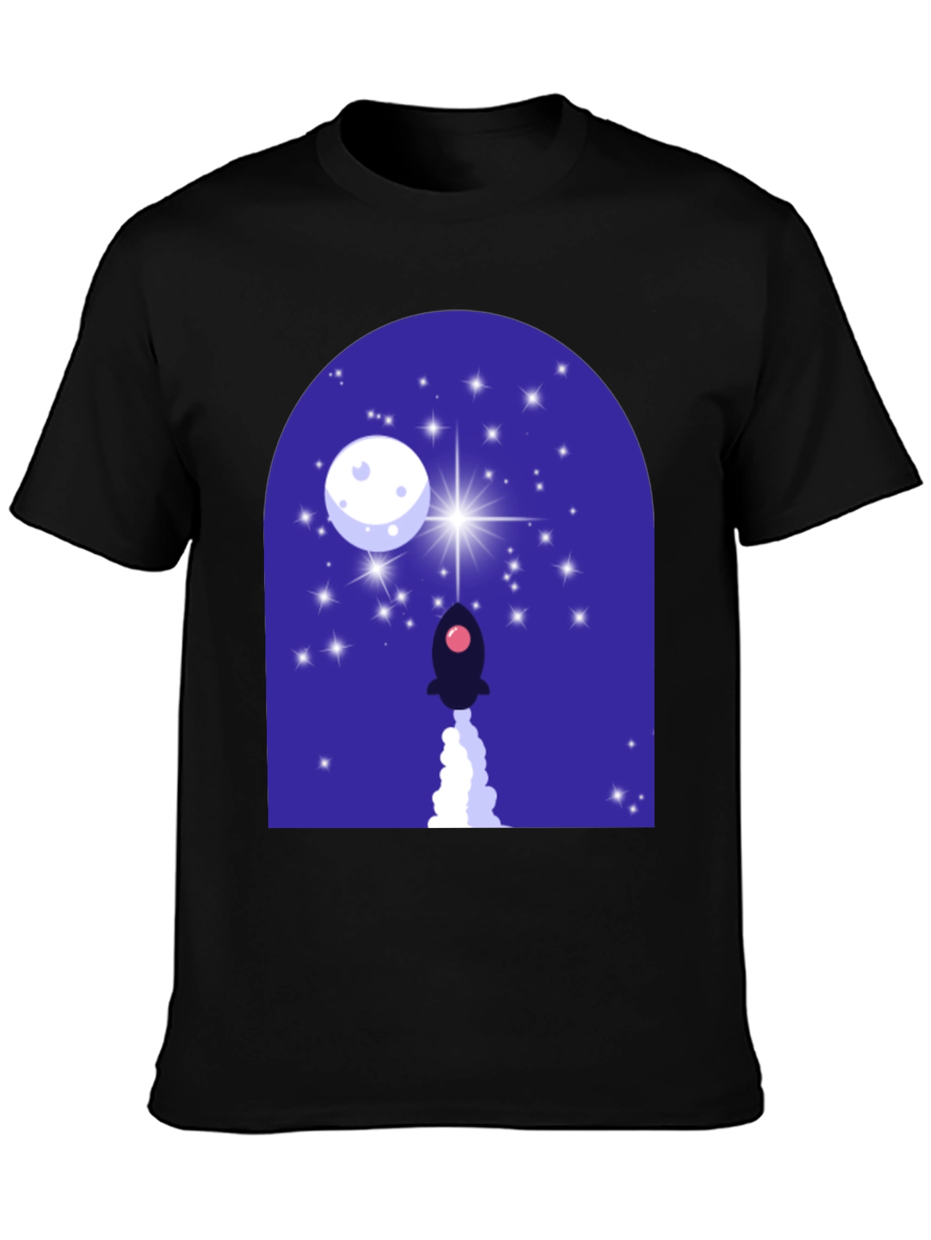 Rocket Launch Graphic T-Shirt