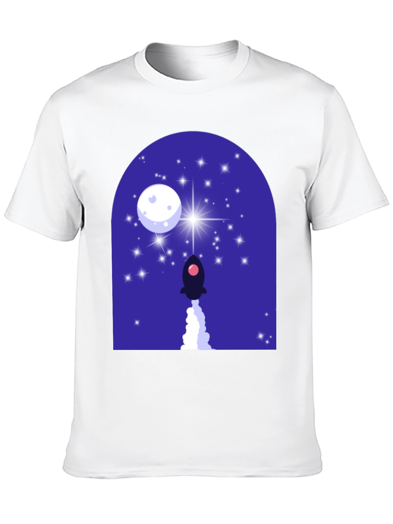 Rocket Launch Graphic T-Shirt