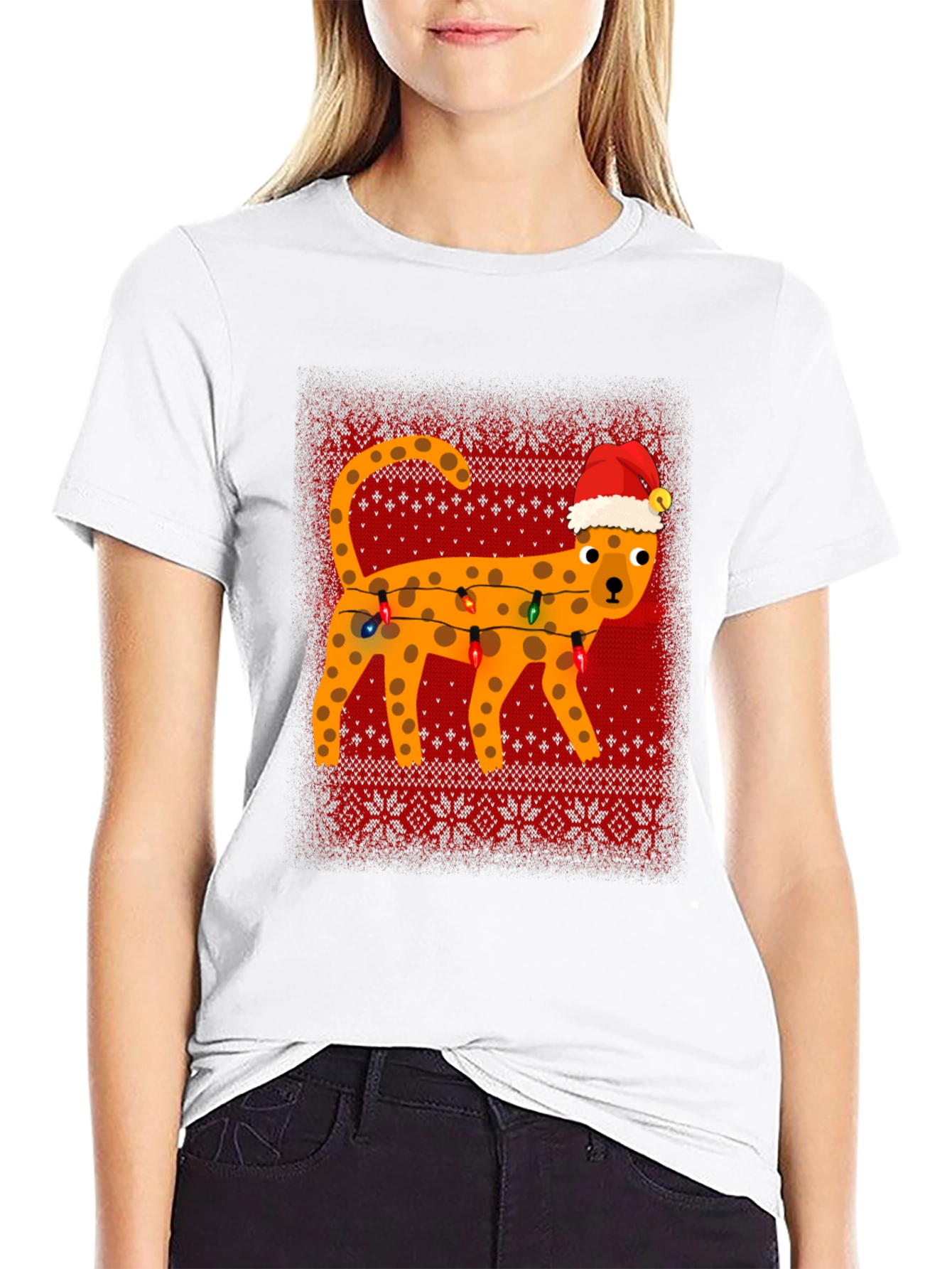 Christmas Cat T-Shirt