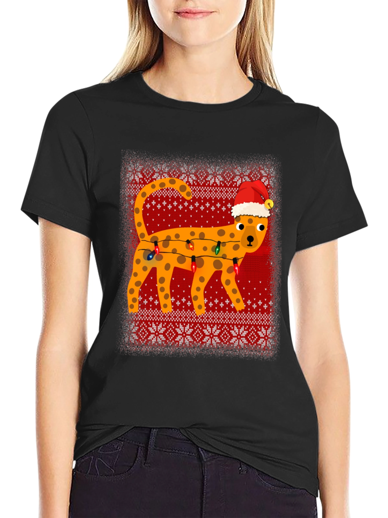 Christmas Cat T-Shirt