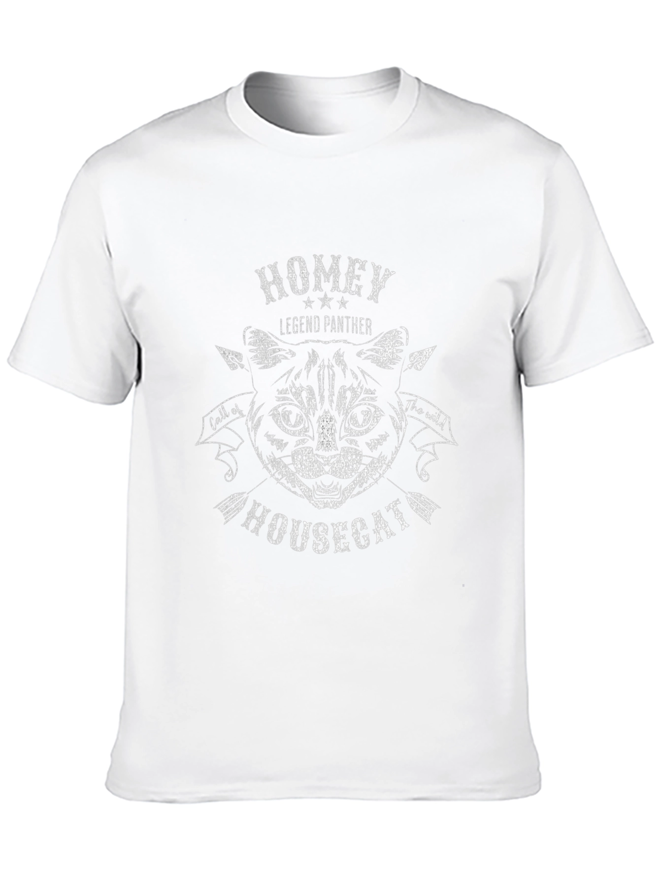Homey Housecat Legend Panther Graphic T-Shirt