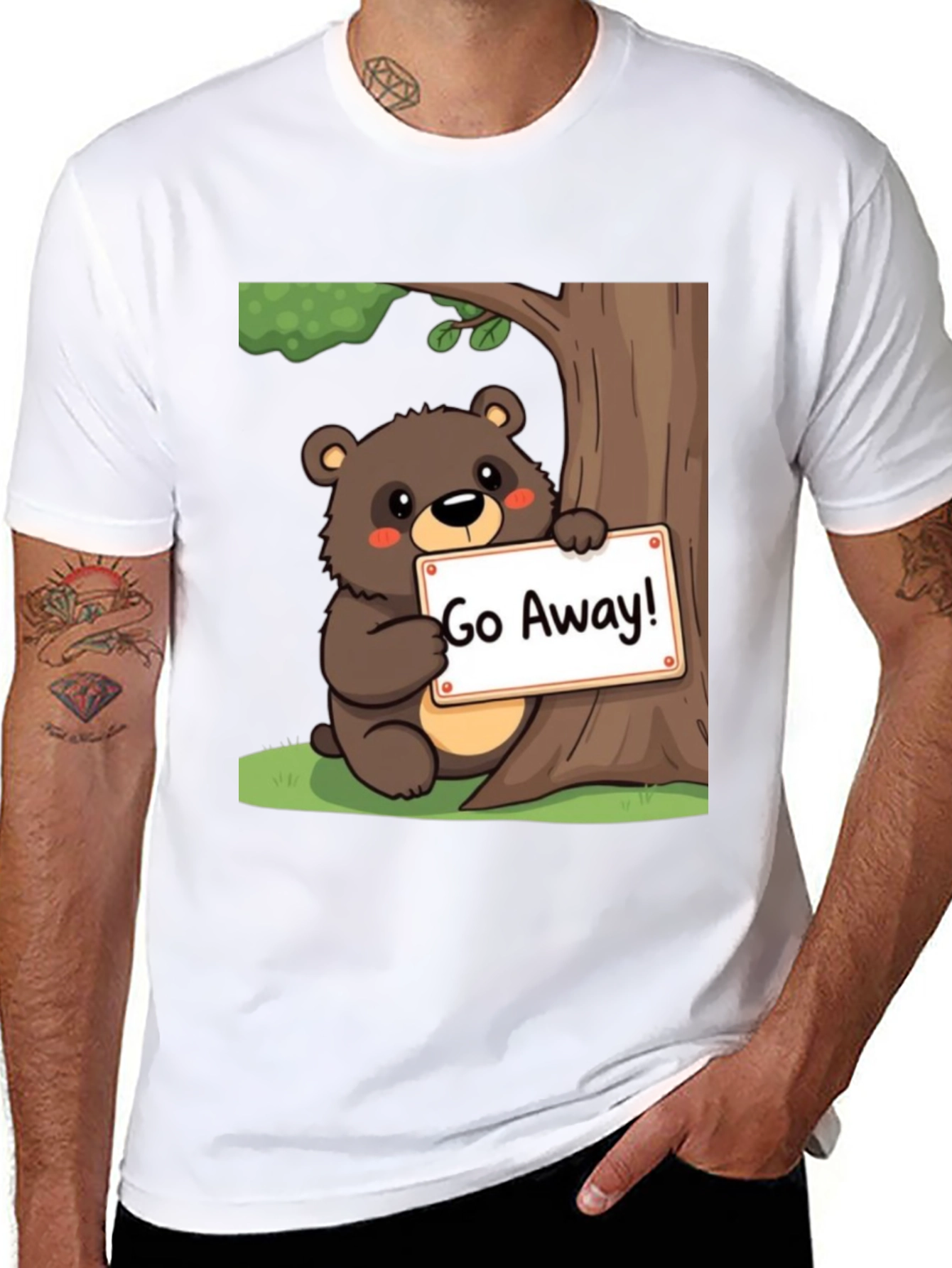 Bear Go Away! T-Shirt
