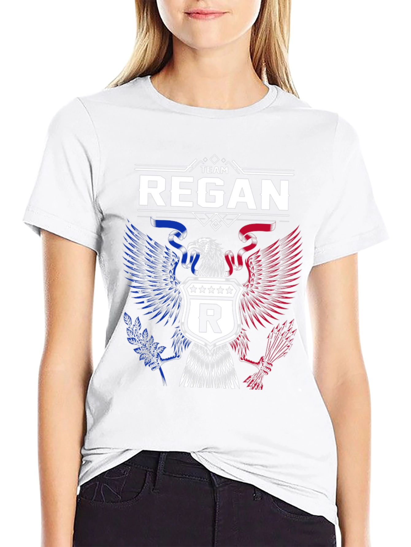 Team Regan Eagle Crest Graphic Tee