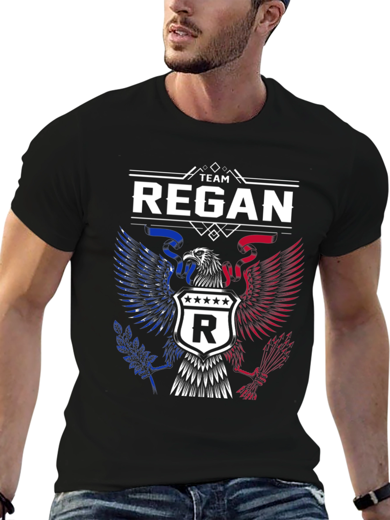 Team Regan Eagle Crest Graphic Tee