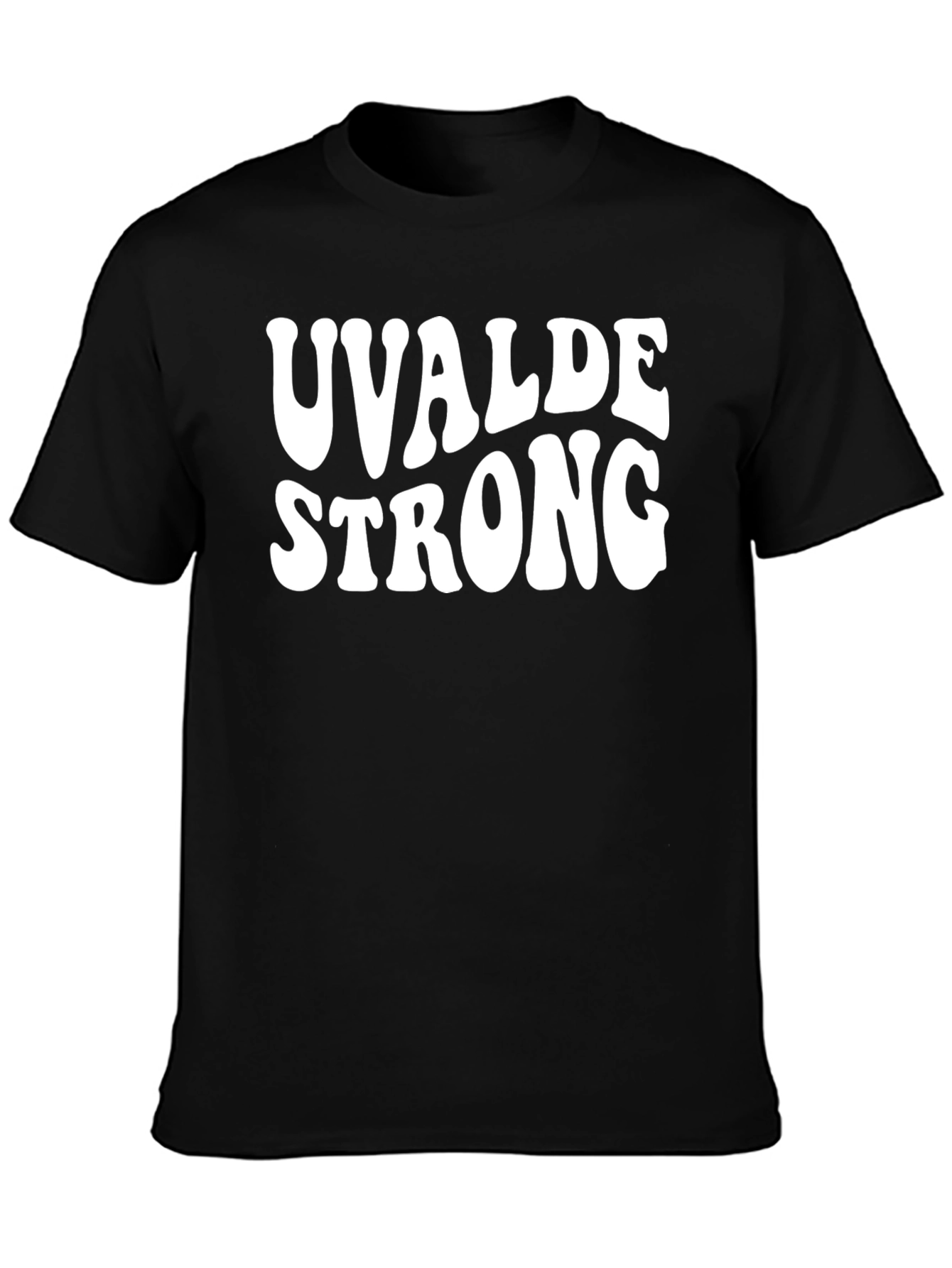 Uvalde Strong Black T-Shirt