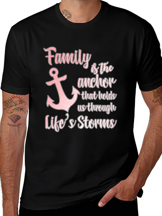 Family Anchor T-Shirt - Comfort & Style