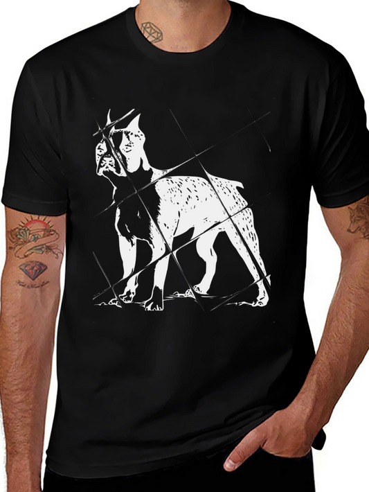 Dog Breed Graphic Print T-Shirt