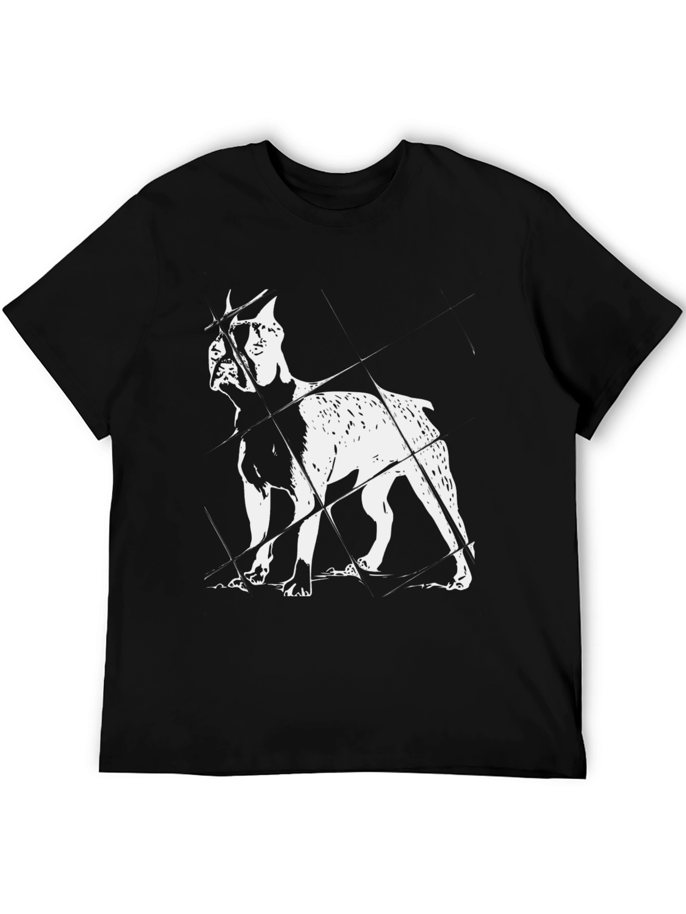 Dog Breed Graphic Print T-Shirt