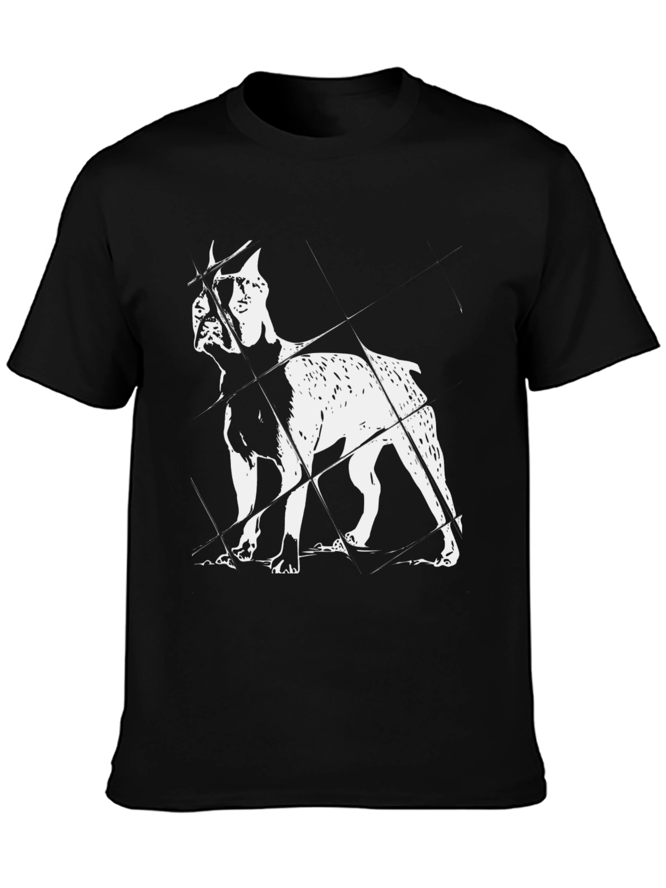Dog Breed Graphic Print T-Shirt