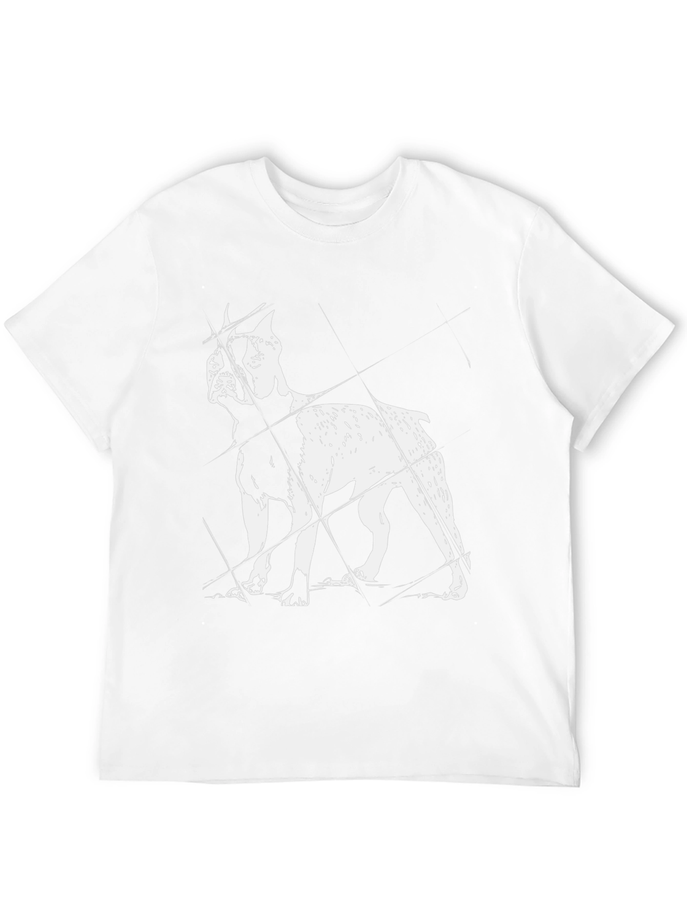 Dog Breed Graphic Print T-Shirt