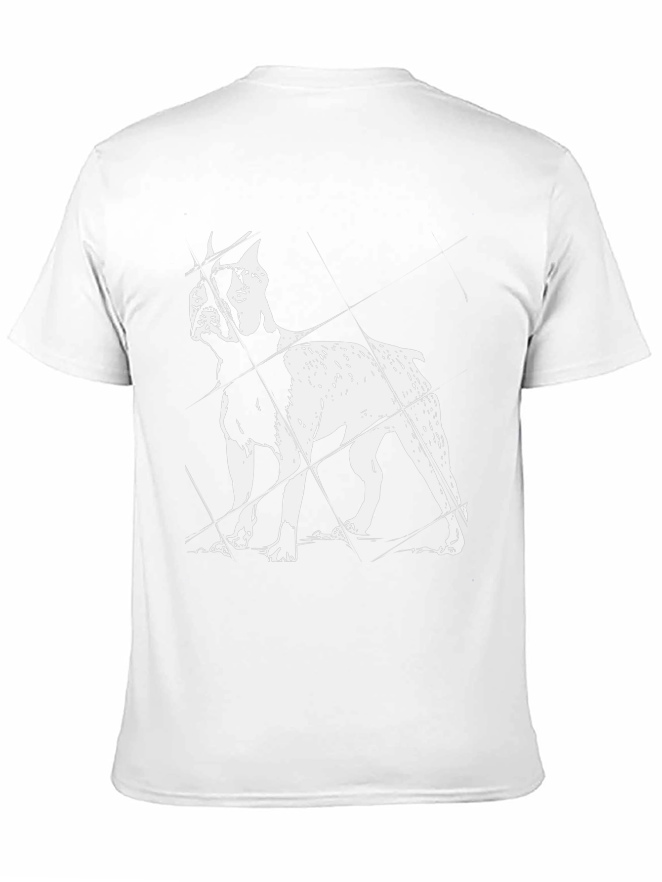 Dog Breed Graphic Print T-Shirt