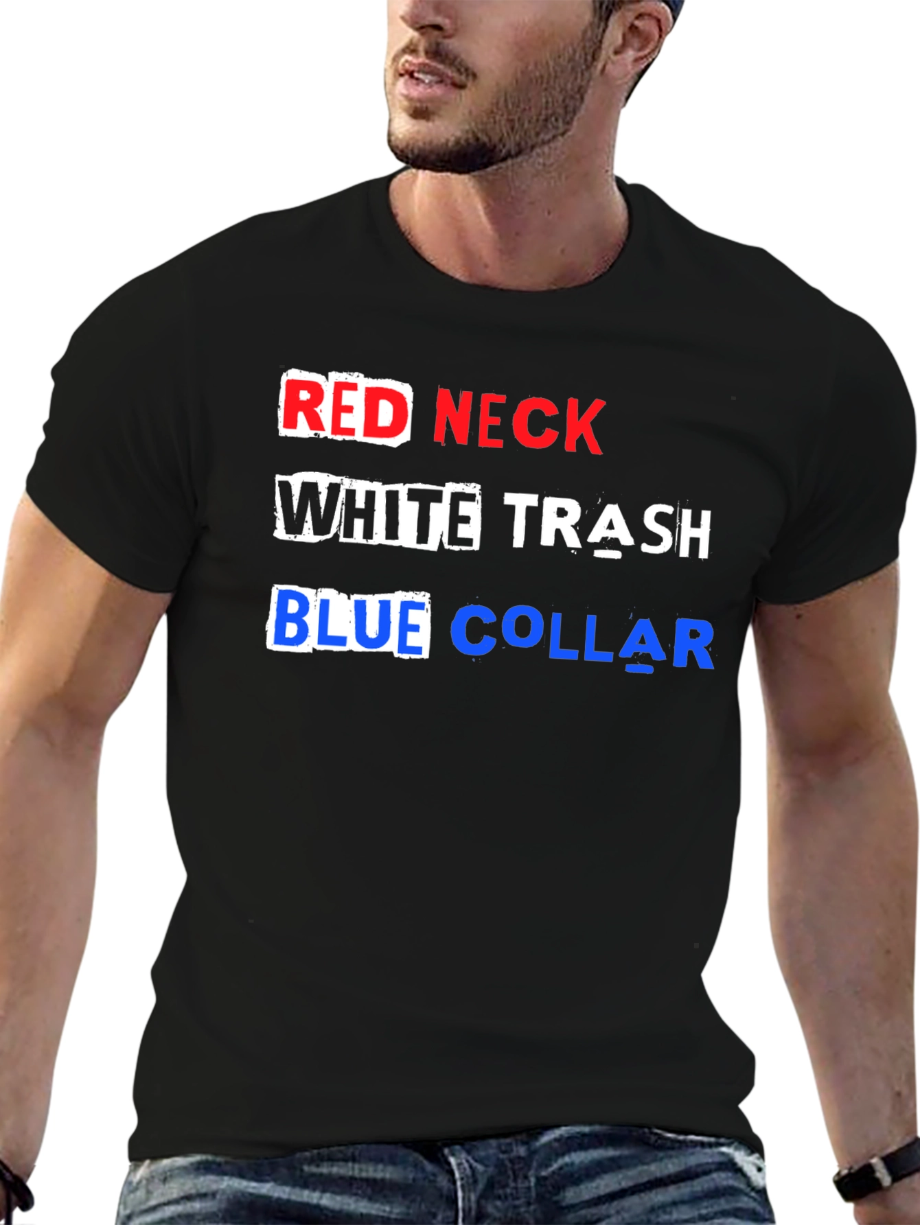 Redneck White Trash Blue Collar T-Shirt