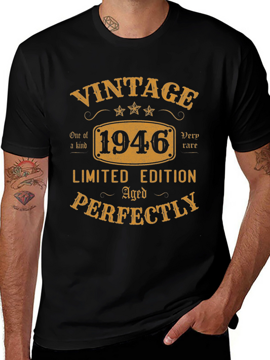 Vintage 1946 Limited Edition Aged Perfectly T-Shirt