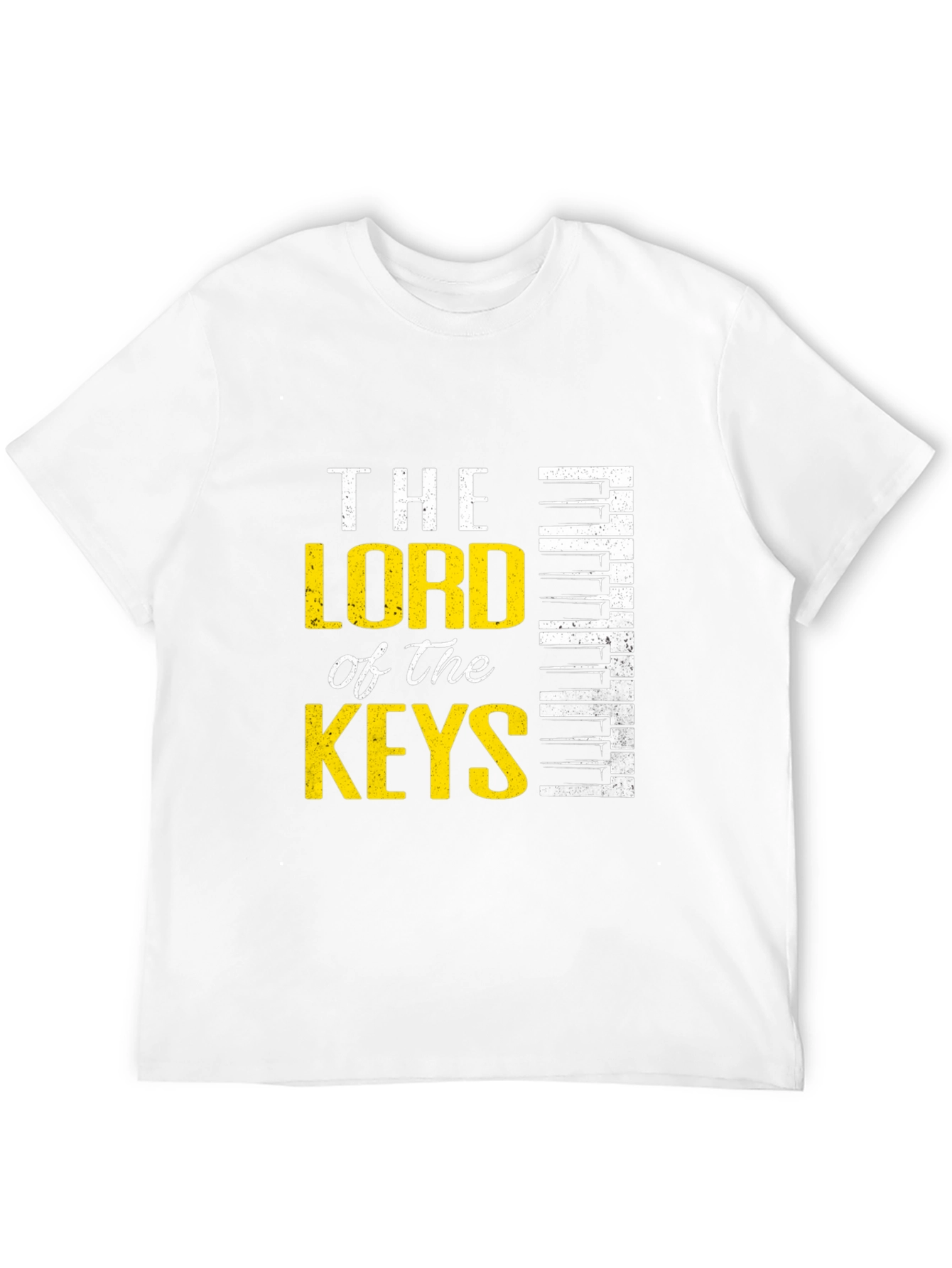 The Lord of the Keys Black Graphic Tee