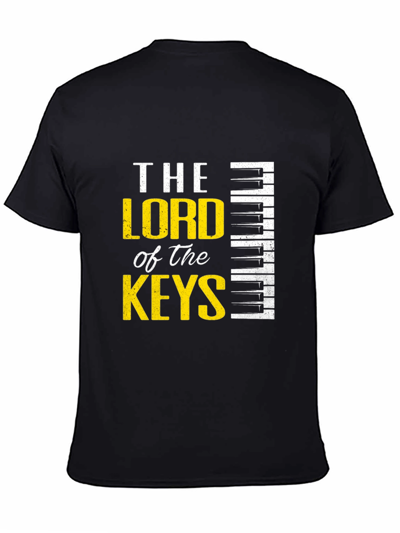 The Lord of the Keys Black Graphic Tee