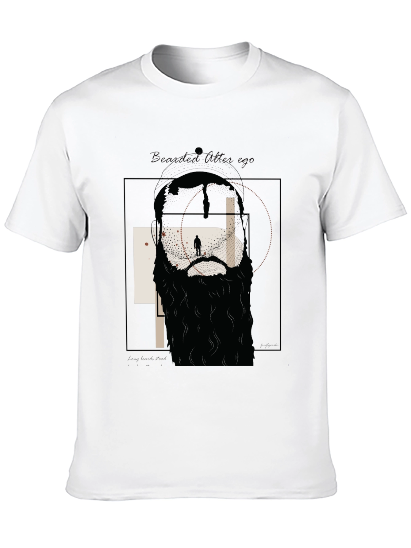 Bearded After Age Graphic T-Shirt