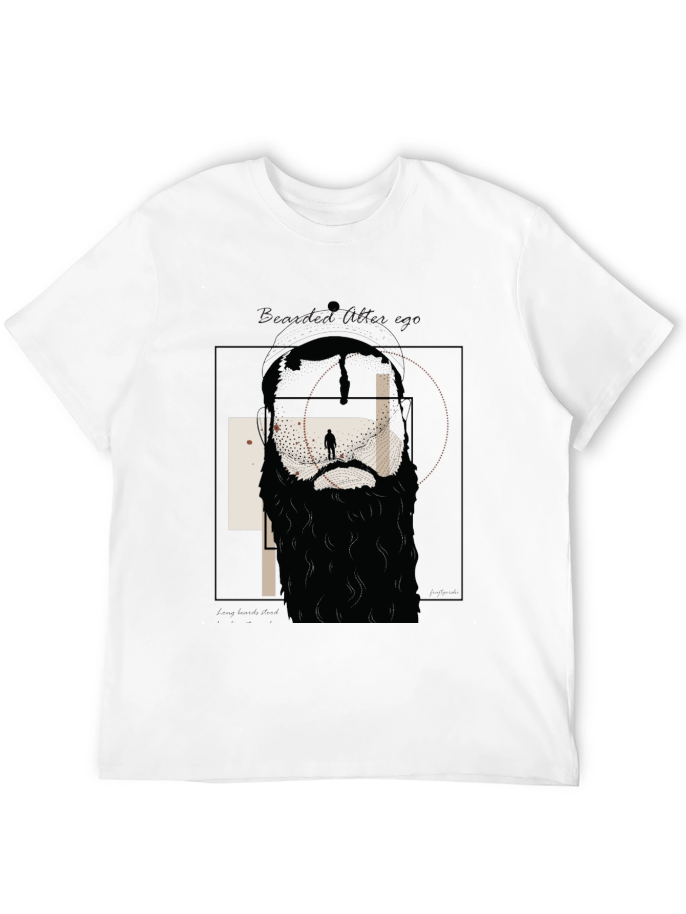 Bearded After Age Graphic T-Shirt