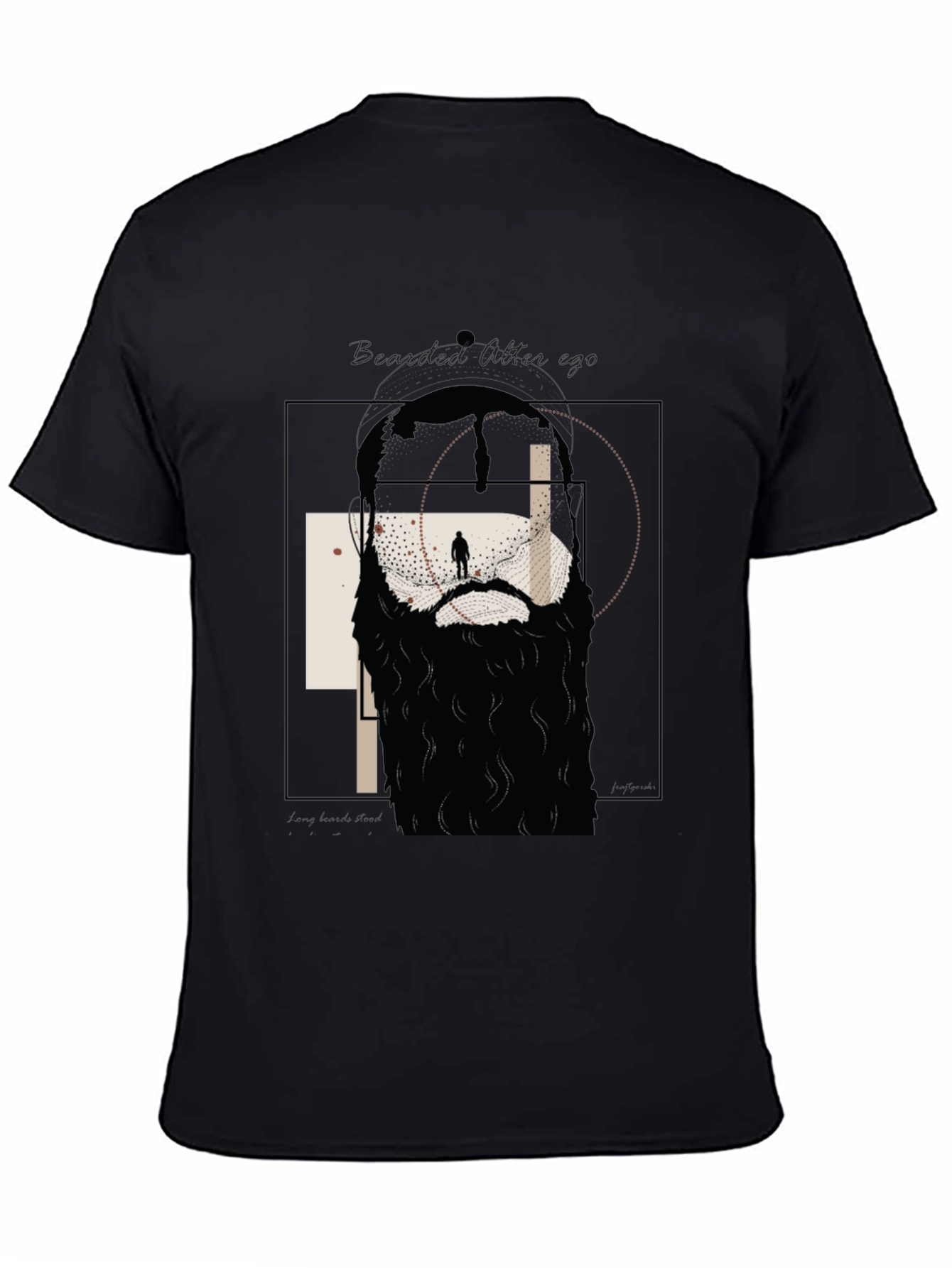 Bearded After Age Graphic T-Shirt