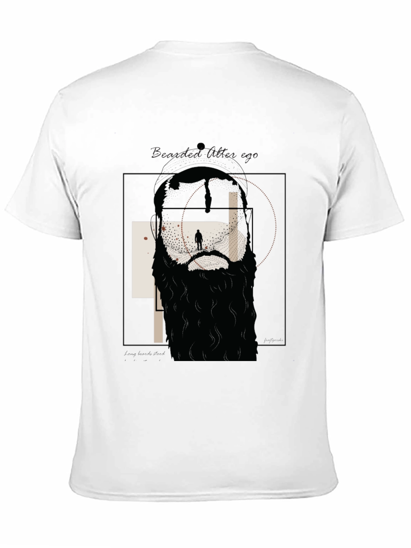 Bearded After Age Graphic T-Shirt