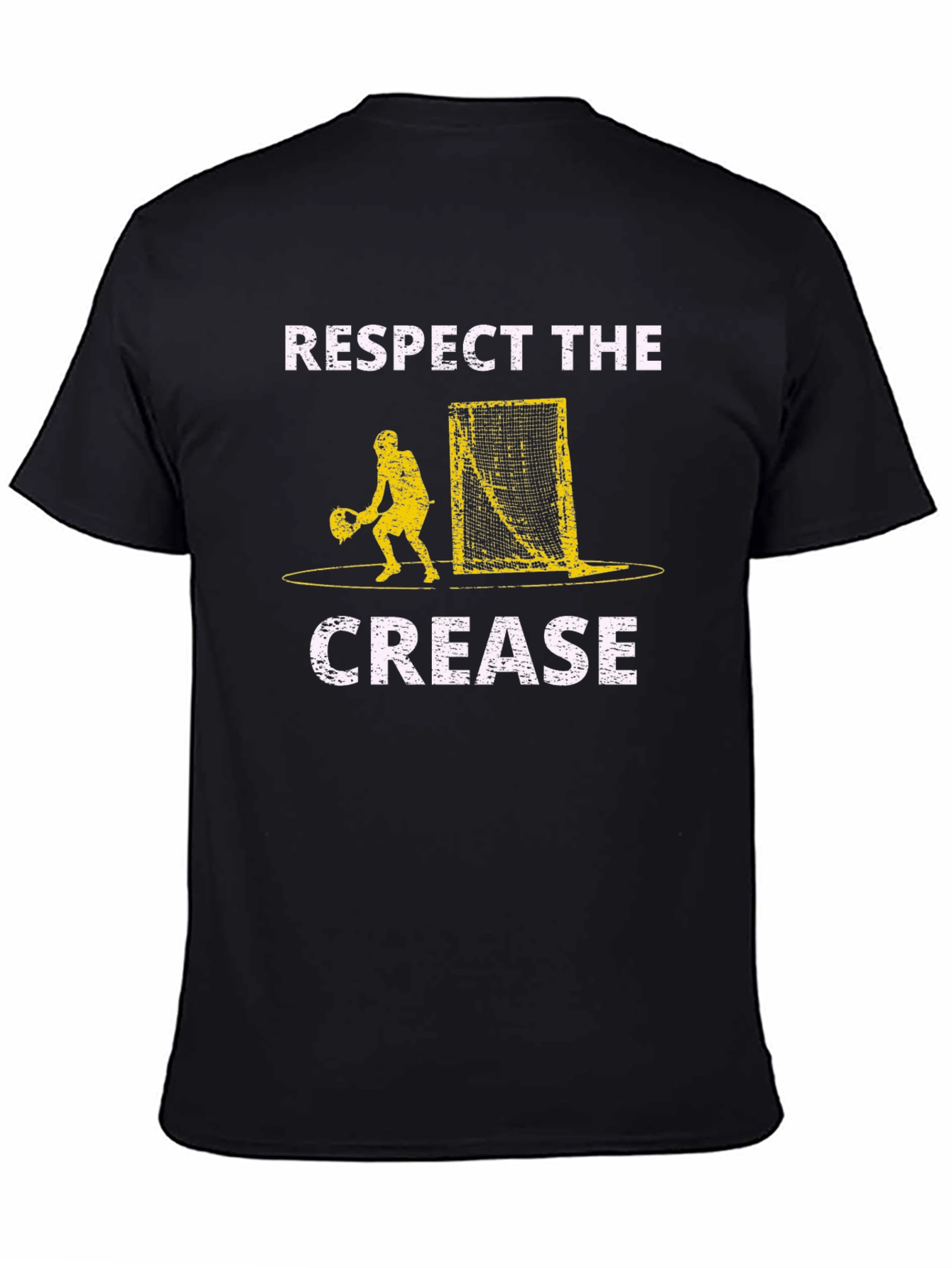 Respect the Crease Lacrosse Graphic T-Shirt