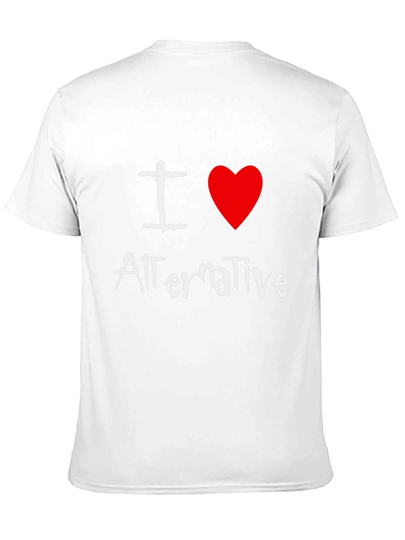 I Love Alternative Music Graphic T-Shirt