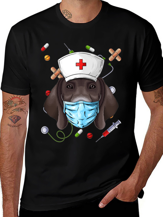 Dog Nurse T-Shirt - Essential Worker Tee
