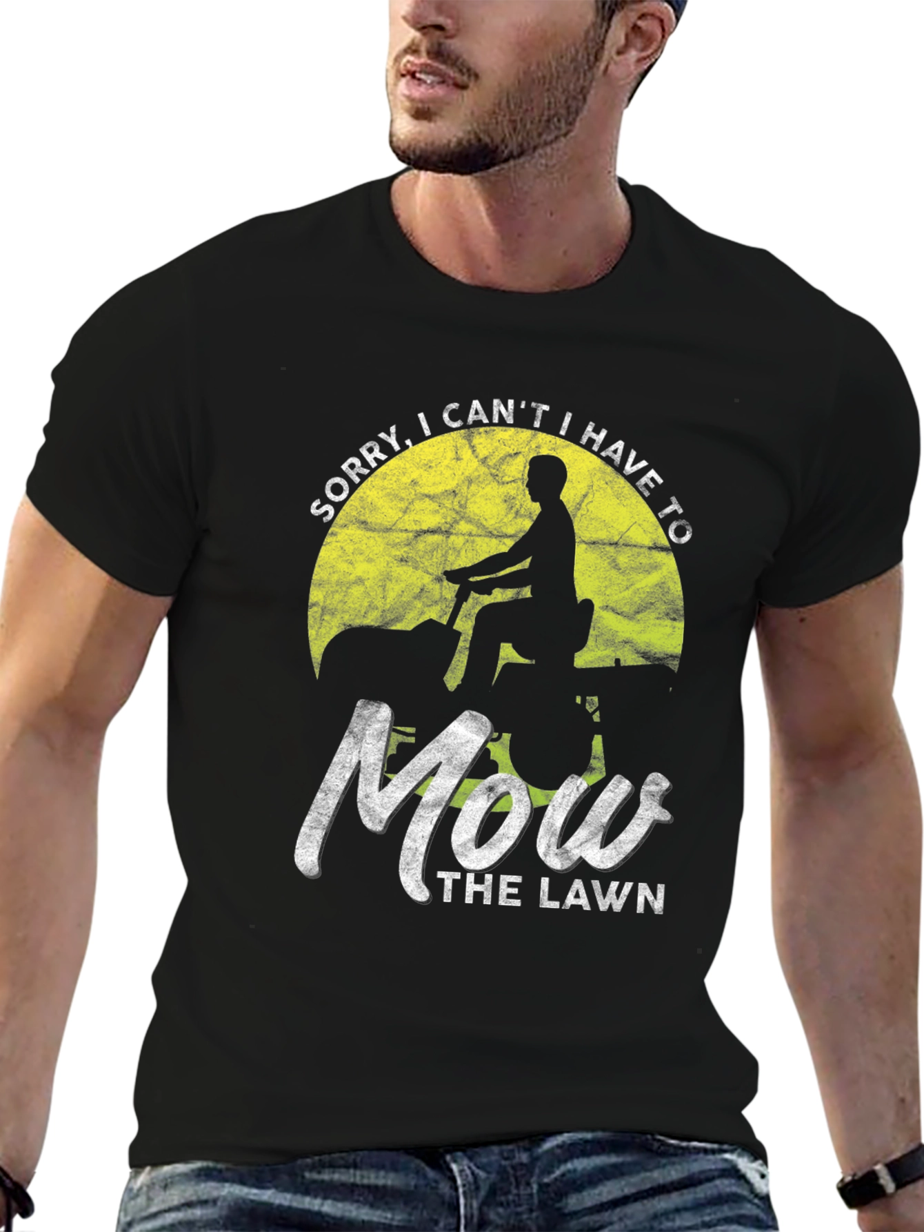 Mow The Lawn Graphic Tee - Funny Gardener Shirt