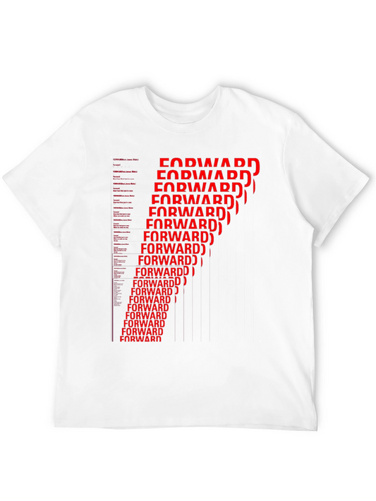 Forward Graphic Print T-Shirt - Modern Casual Wear