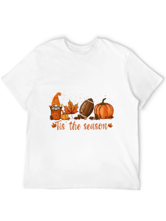 Tis the Season Fall Football Graphic Tee