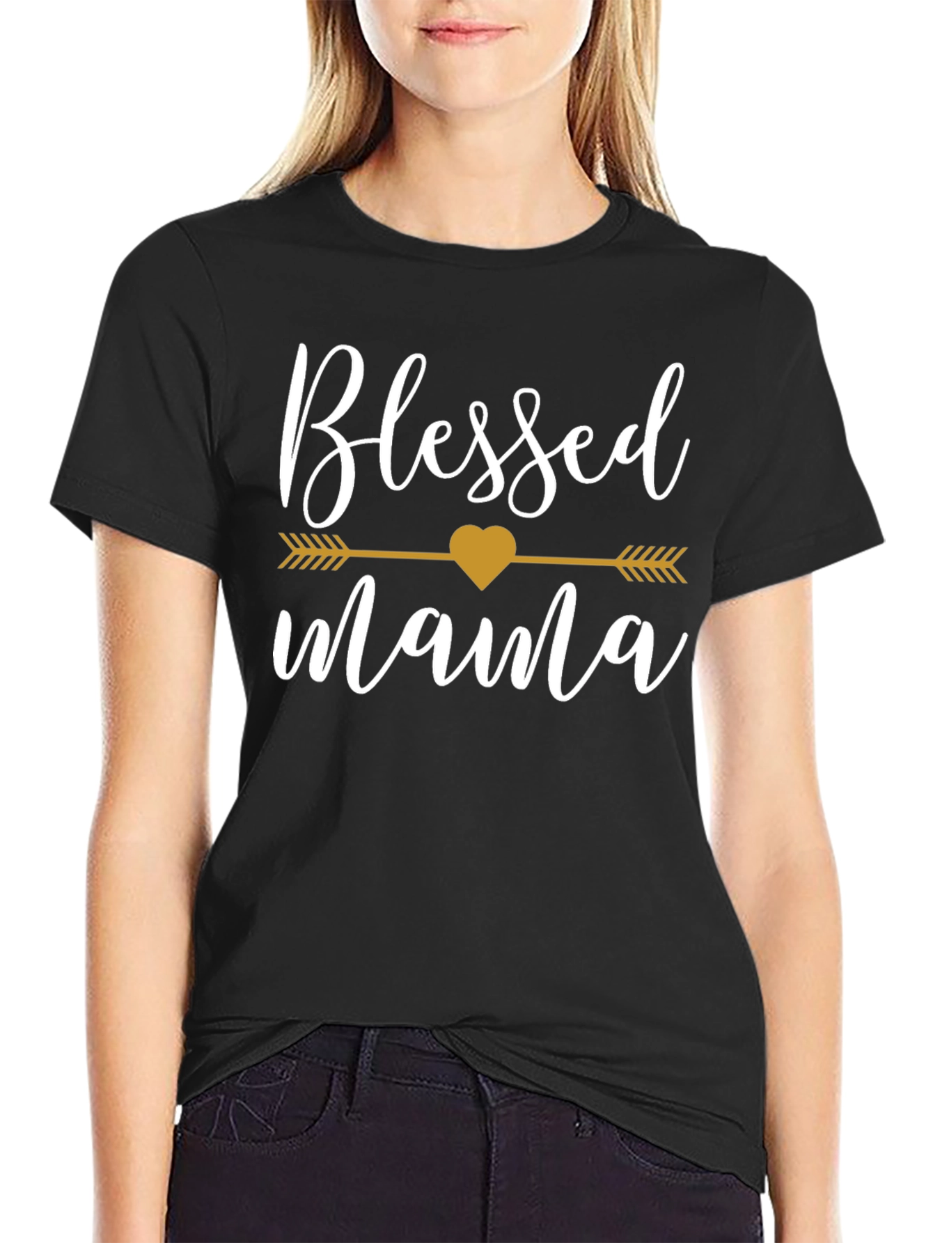 Blessed Mama T-Shirt - Cute Mothers Day Gift