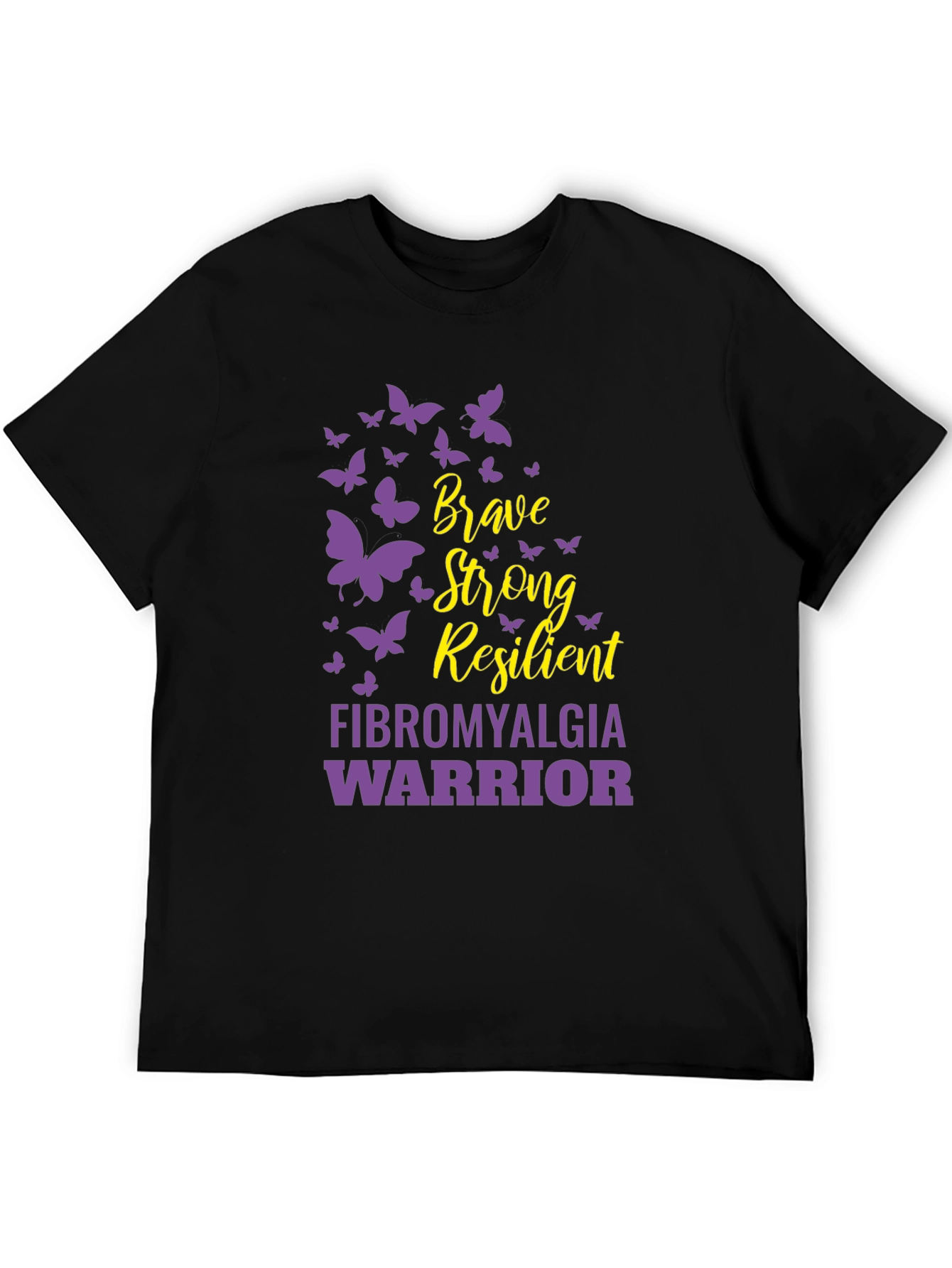 Brave Fibromyalgia Warrior T-Shirt
