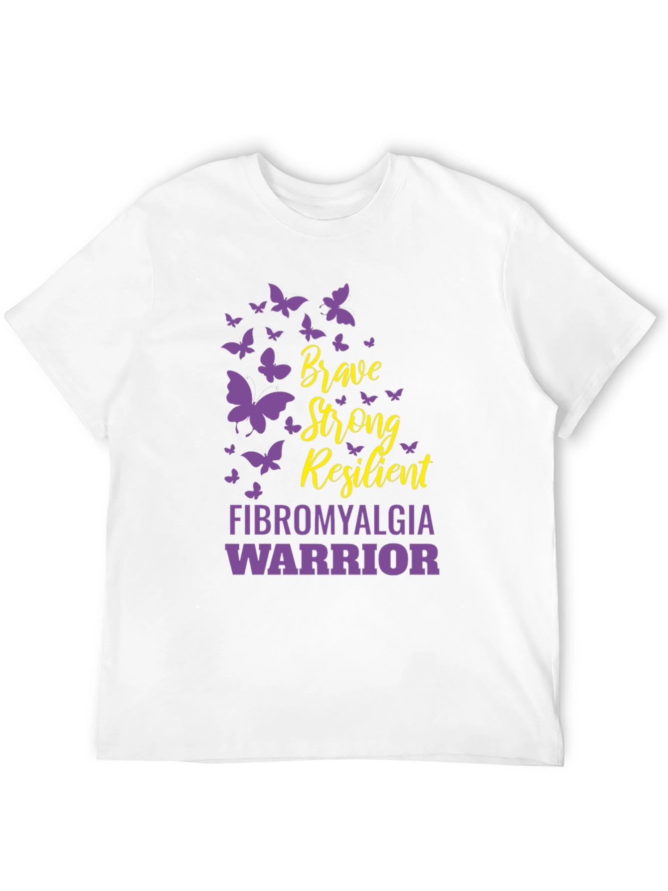 Brave Fibromyalgia Warrior T-Shirt