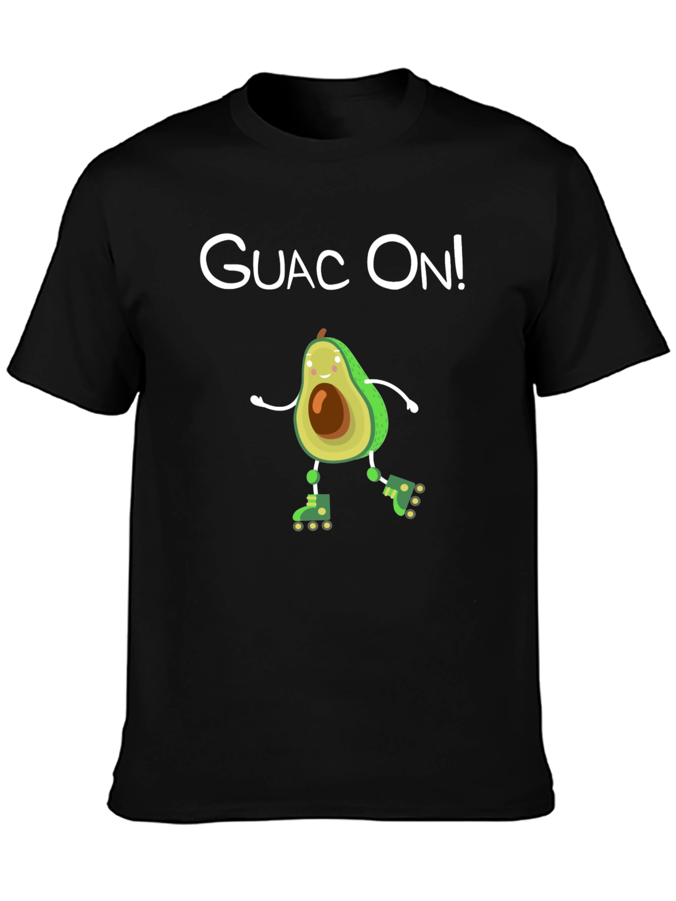 Guac On! Avocado Roller Skate T-Shirt