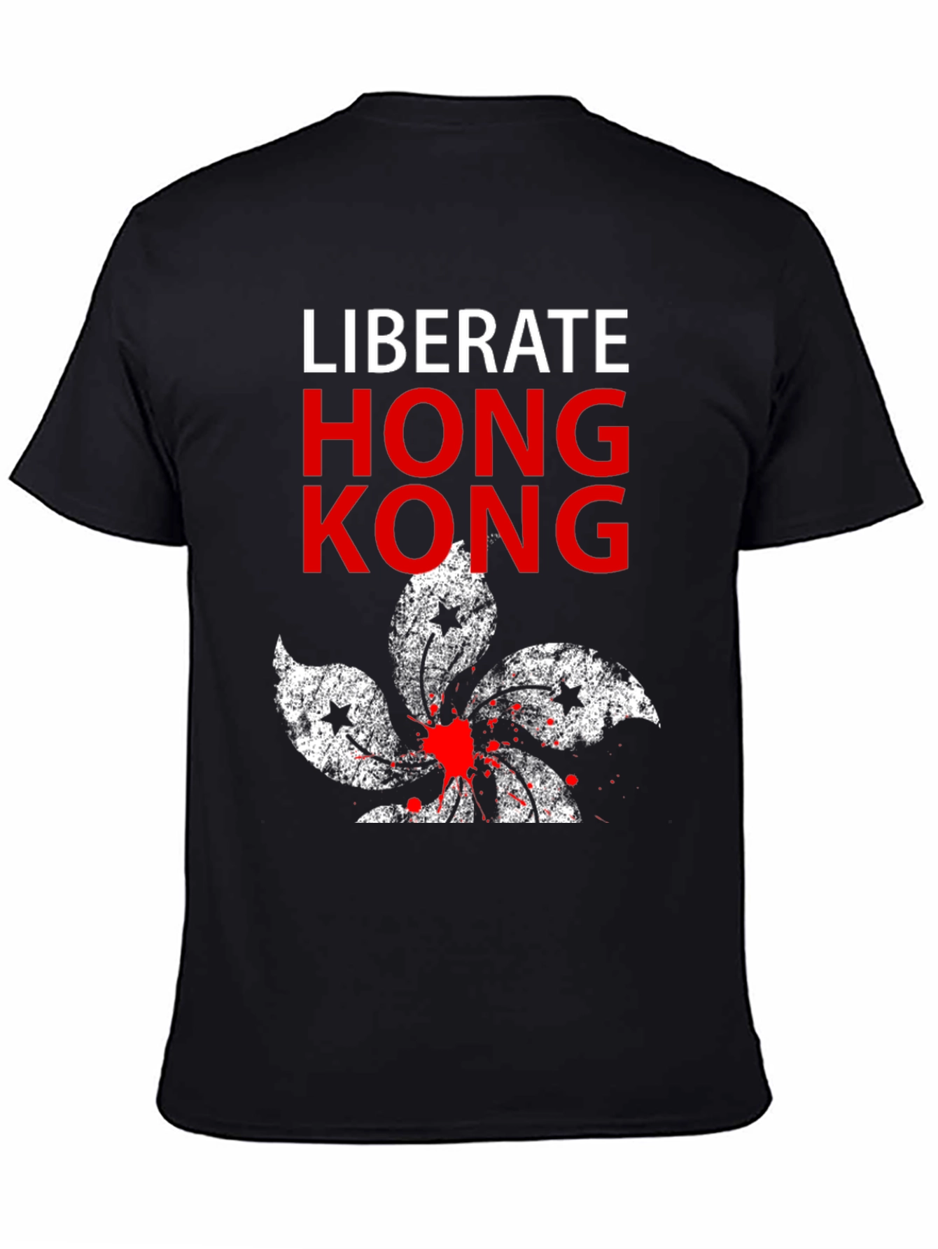 Liberate Hong Kong Graphic Tee