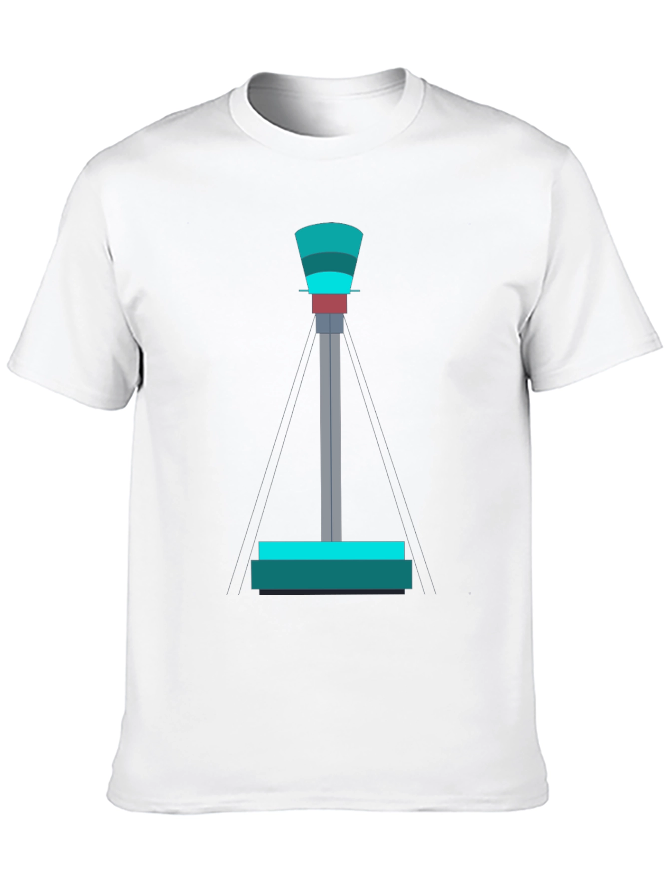 Tower Graphic Tee - Modern Design
