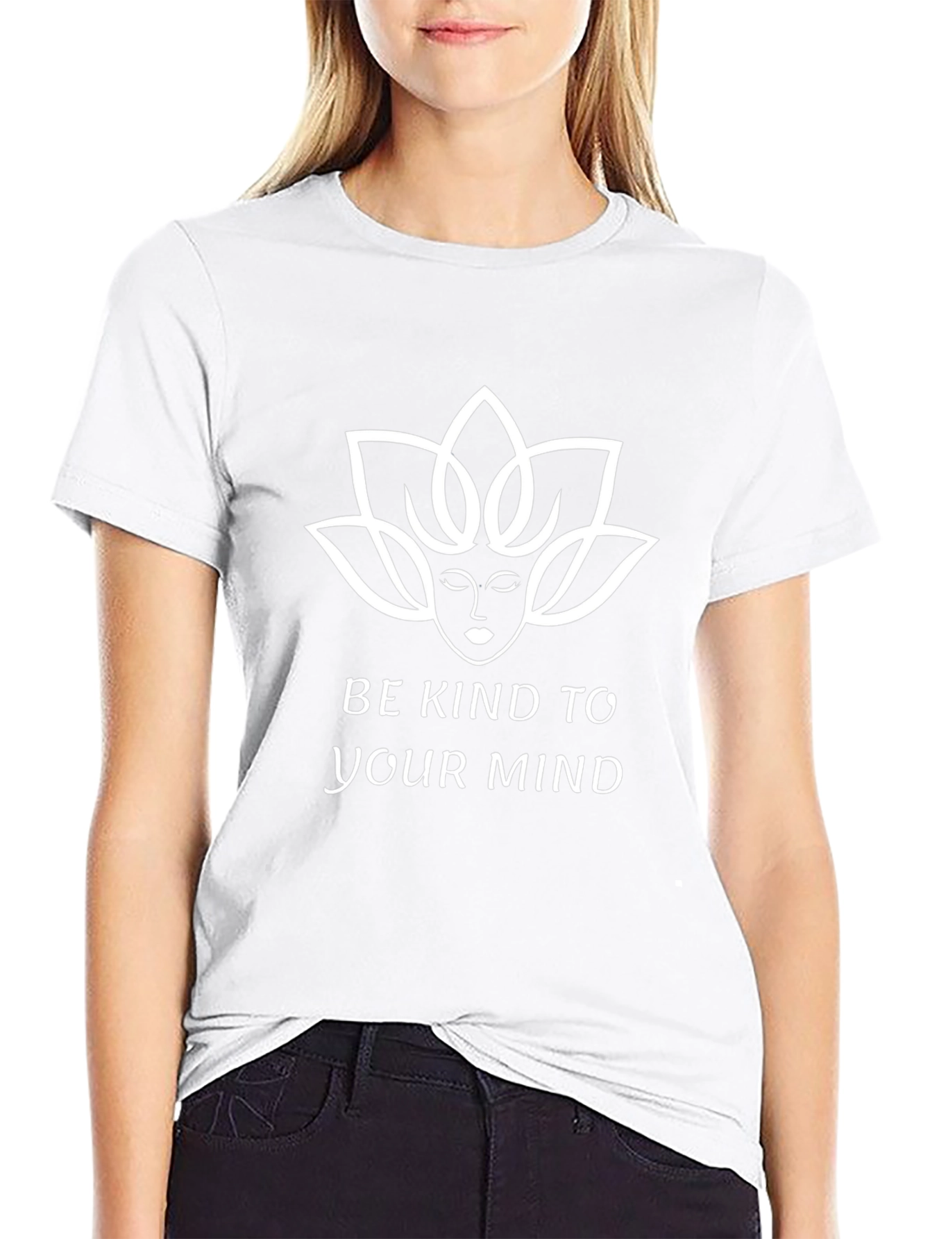 Be Kind To Your Mind Graphic Tee - Black