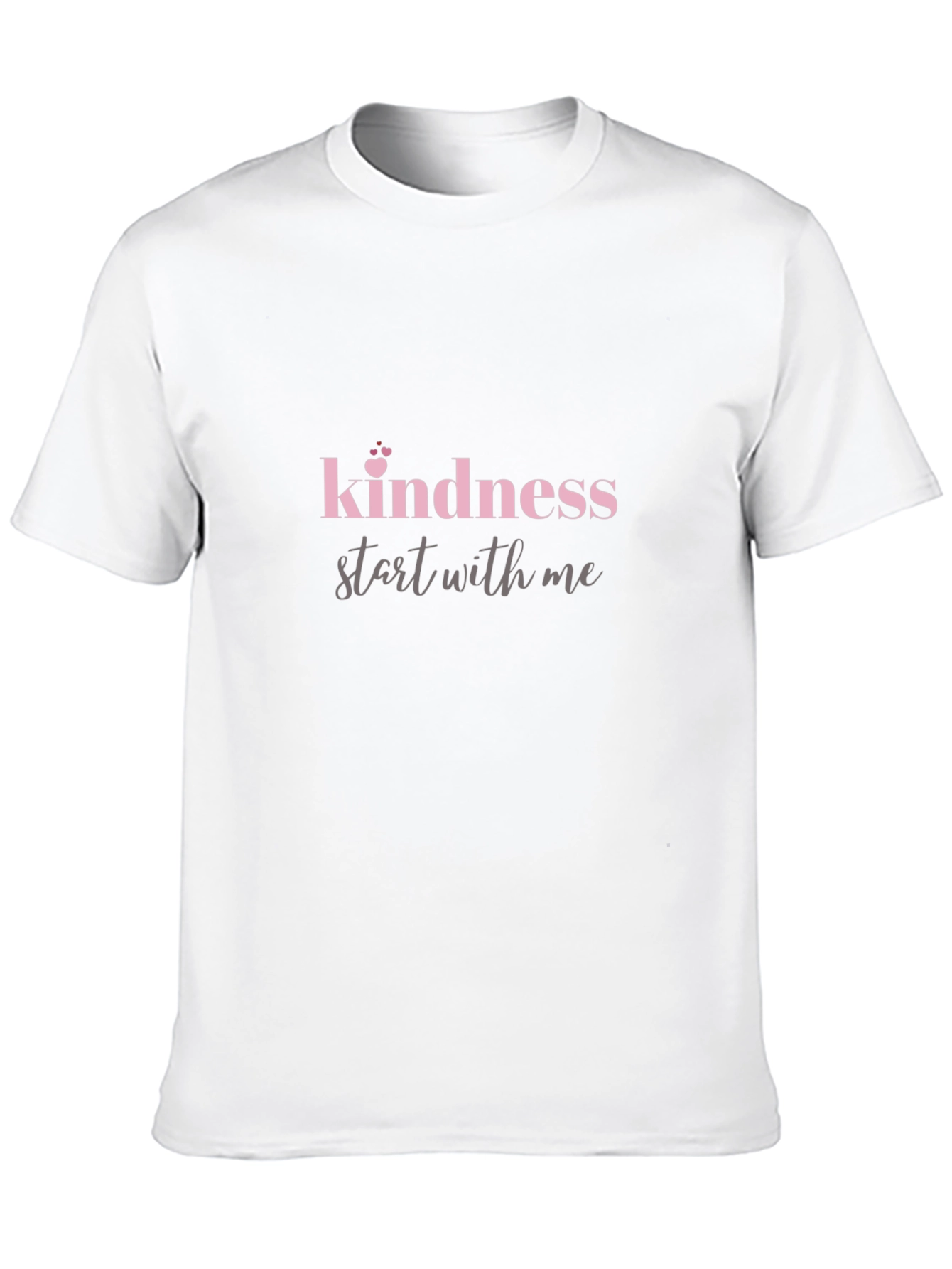 Kindness Start With Me Black T-Shirt