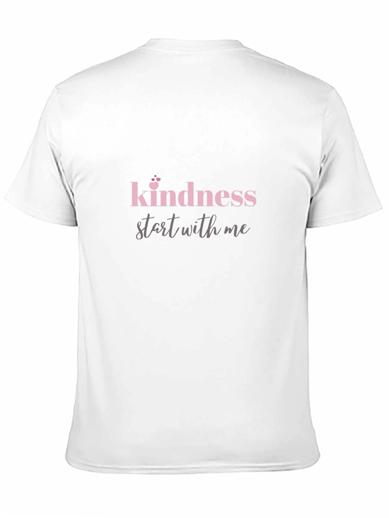 Kindness Start With Me Black T-Shirt