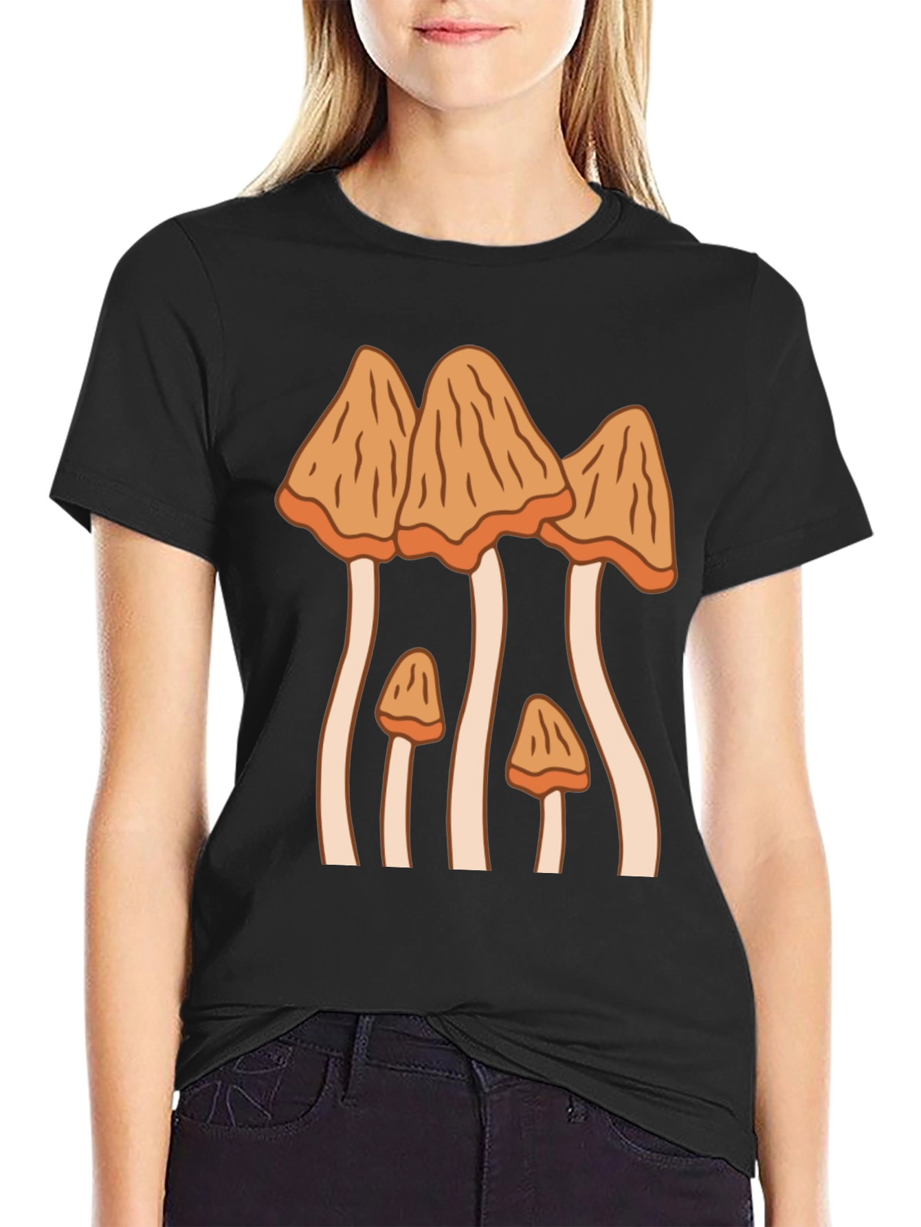 Mushroom Graphic T-Shirt - Funky Fungi Tee
