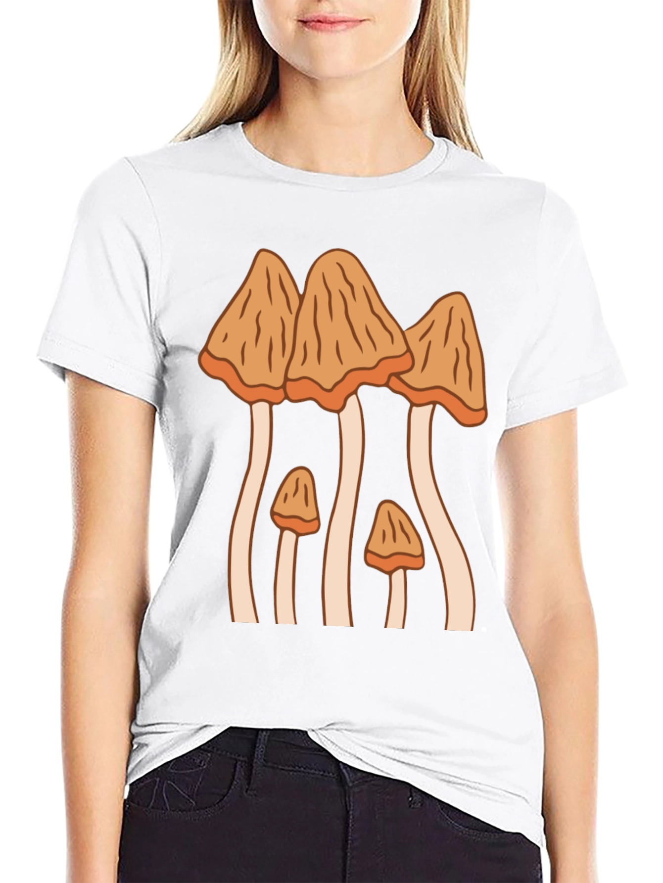 Mushroom Graphic T-Shirt - Funky Fungi Tee