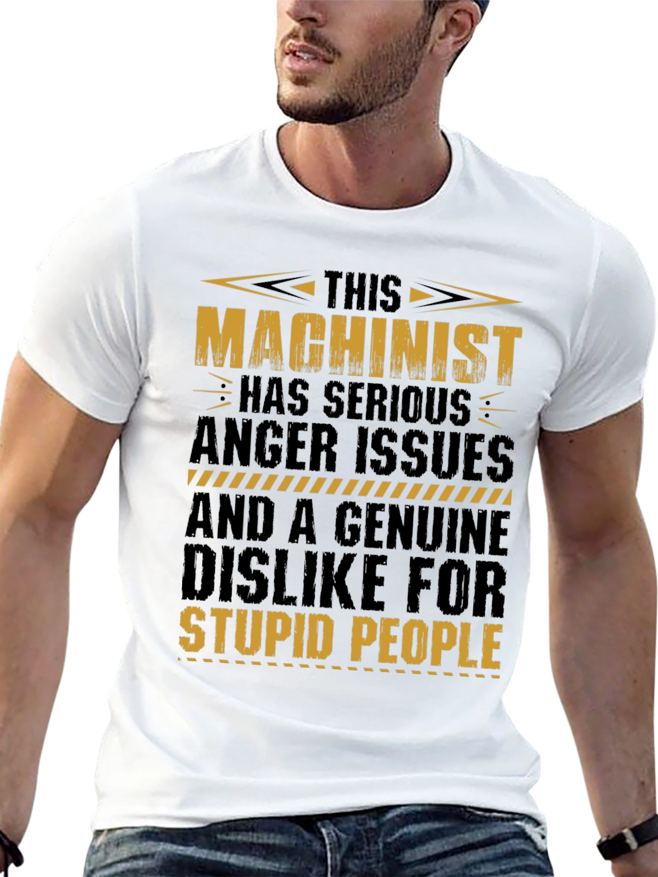 Machinist Anger Issues T-Shirt - Funny Job Tee