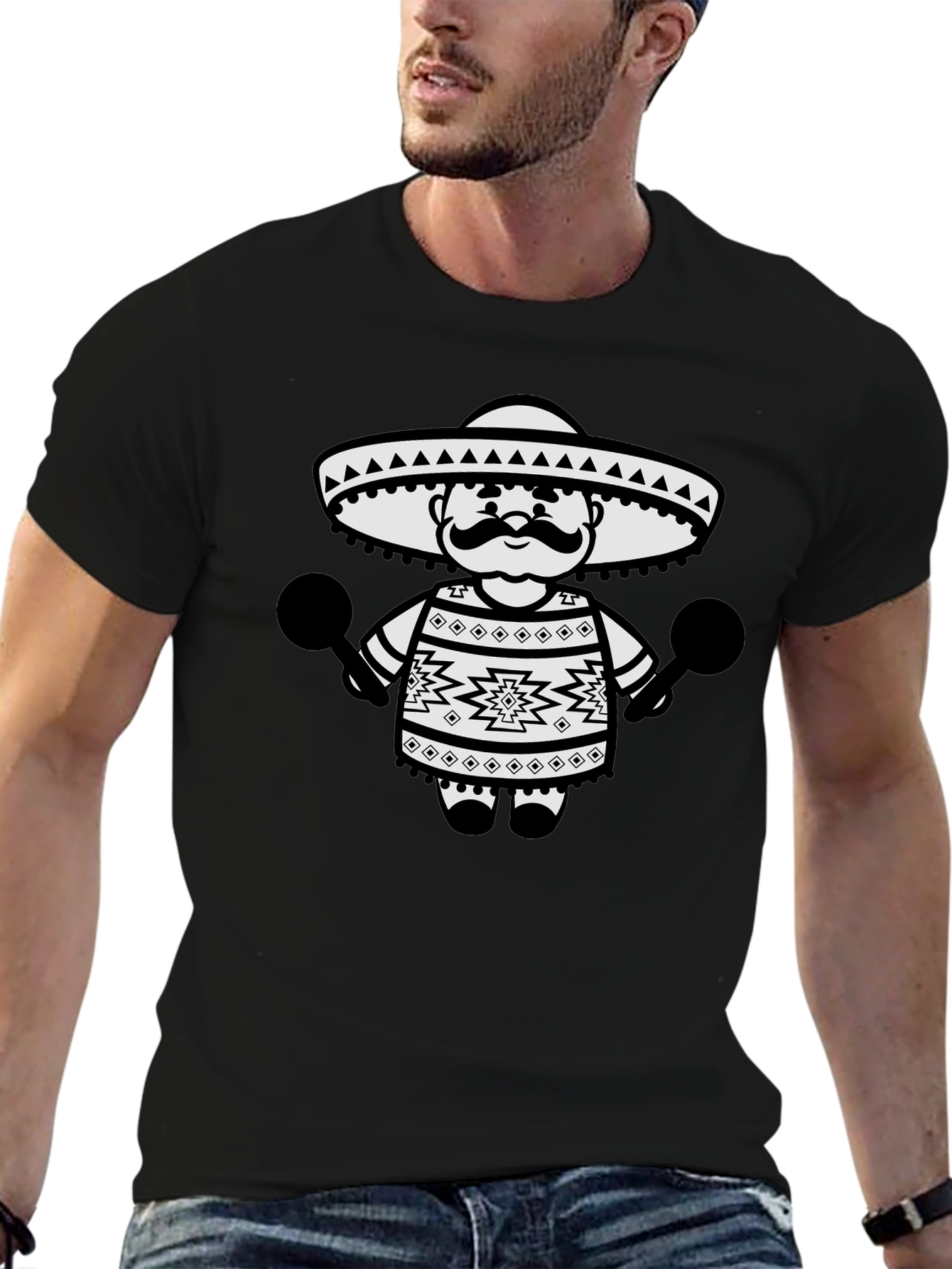 Mariachi Cartoon T-Shirt