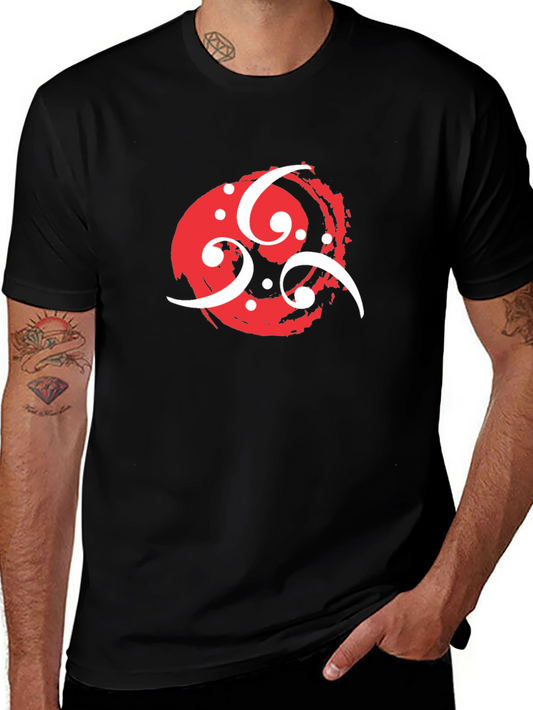 Red Sun Black Tee