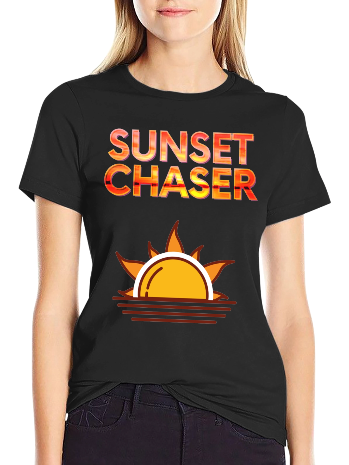 Sunset Chaser Graphic T-Shirt