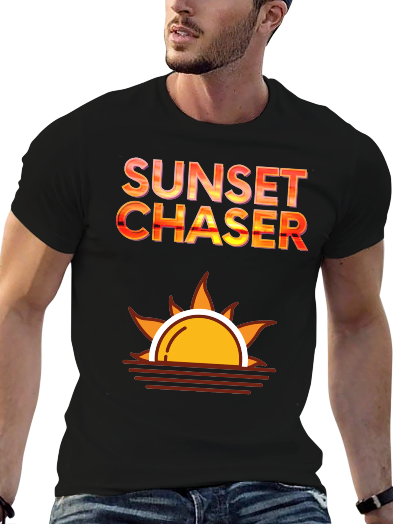 Sunset Chaser Graphic T-Shirt
