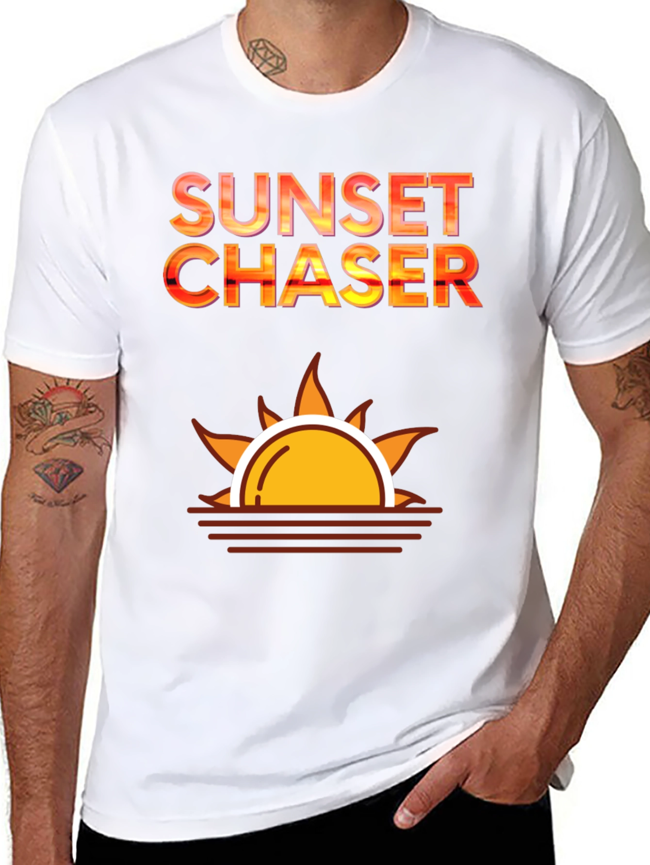 Sunset Chaser Graphic T-Shirt