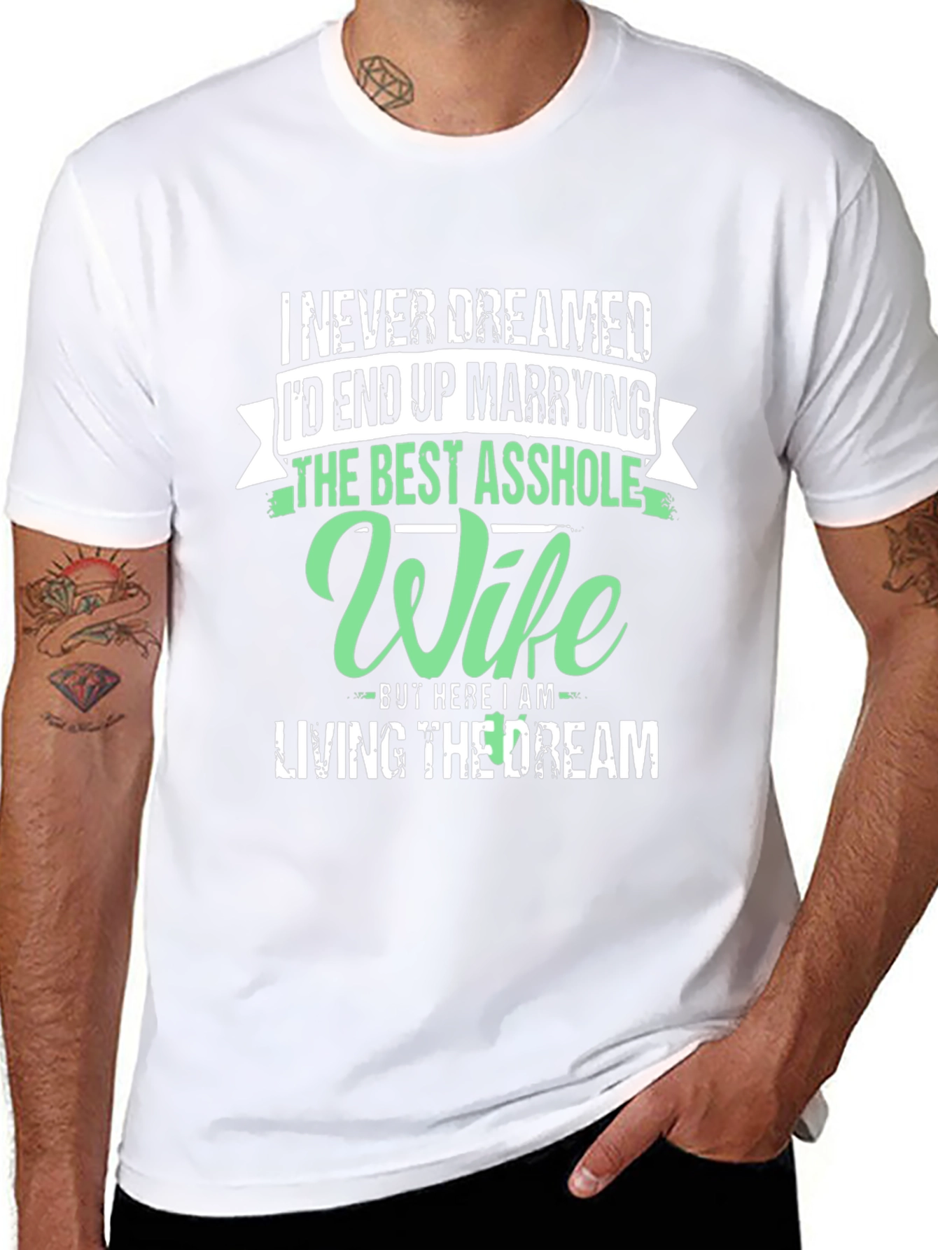 Funny Wife T-Shirt: Living The Dream